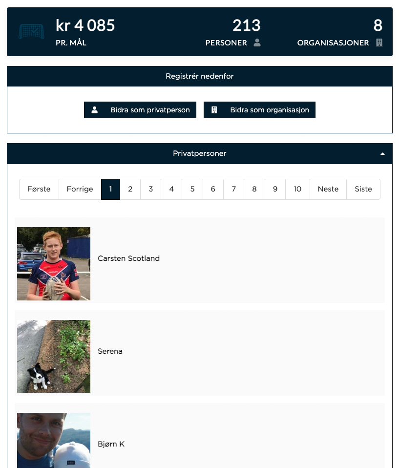 Viking - goal club campaign